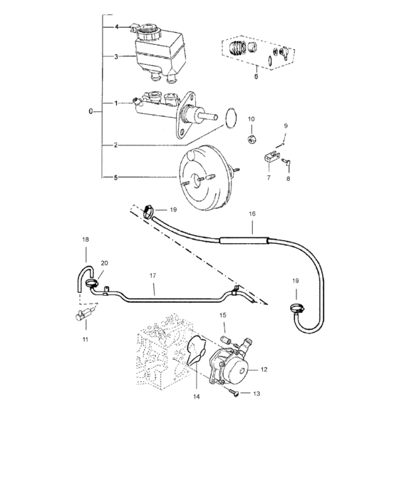 Brake master cylinder