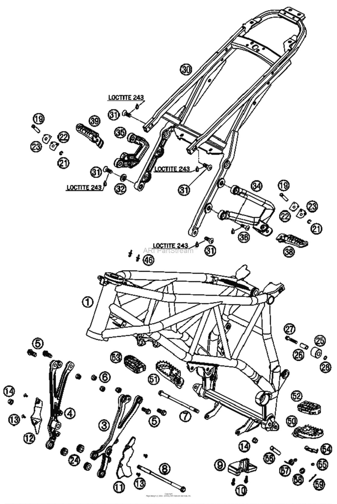 Frame, Sub Frame