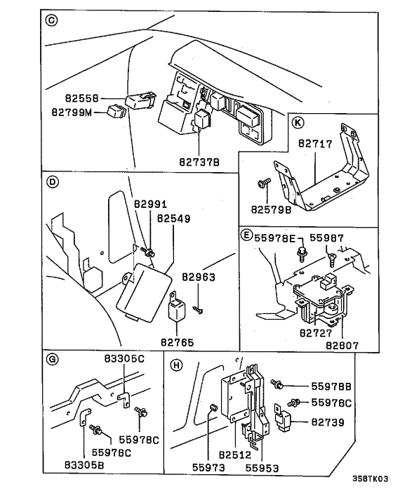 Relay,flasher & sensor