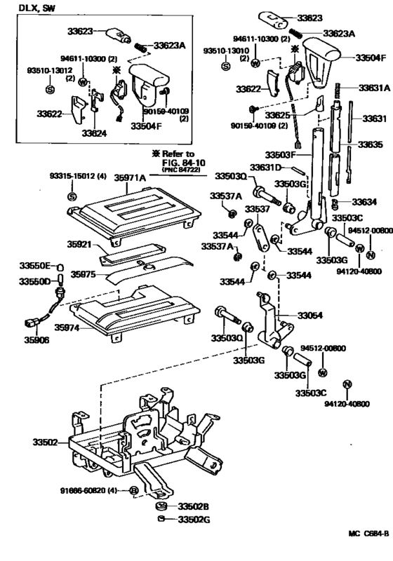 Shift Lever & Retainer