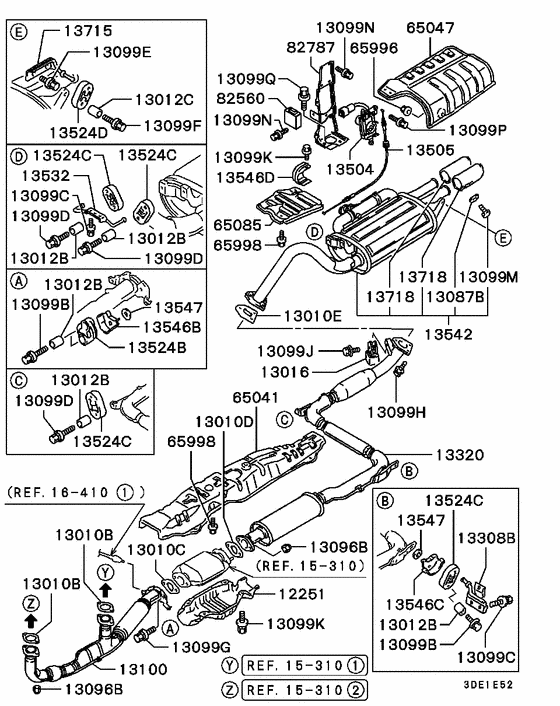 Exhaust pipe & muffler