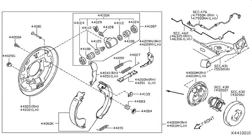 Rear brake