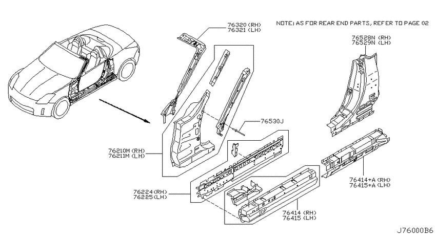 Body side panel