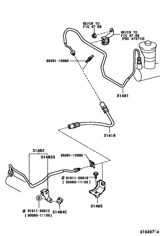 Clutch Pedal & Flexible Hose