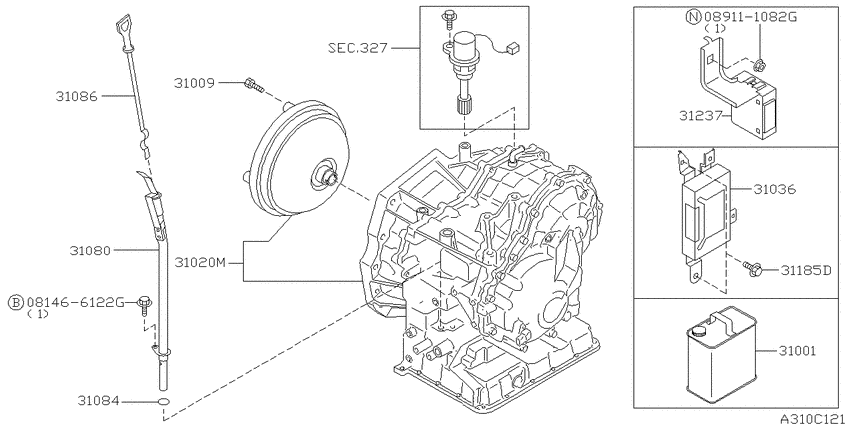 Auto transmission,transaxle & fitting