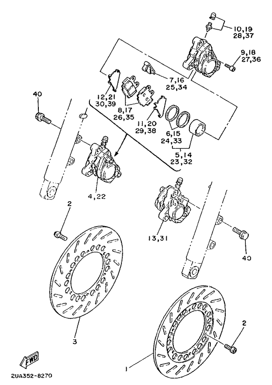 Front brake