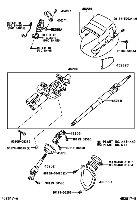 Steering Column & Shaft