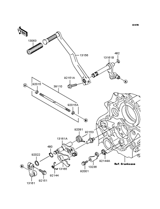 Gear change mechanism