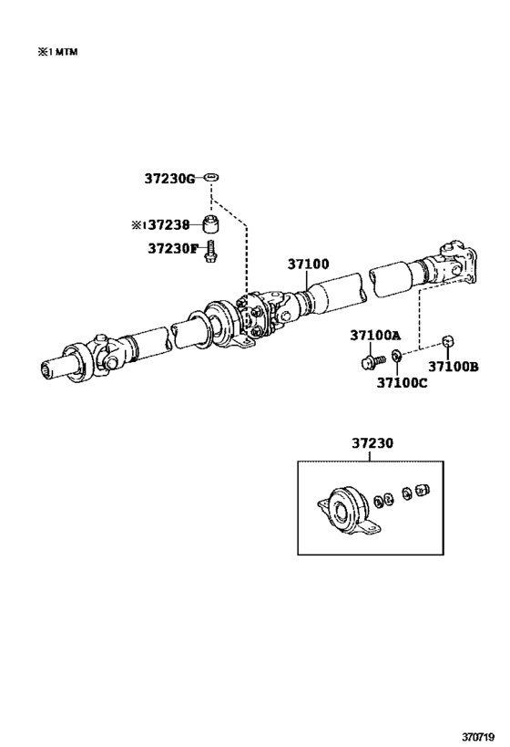 Propeller Shaft & Universal Joint