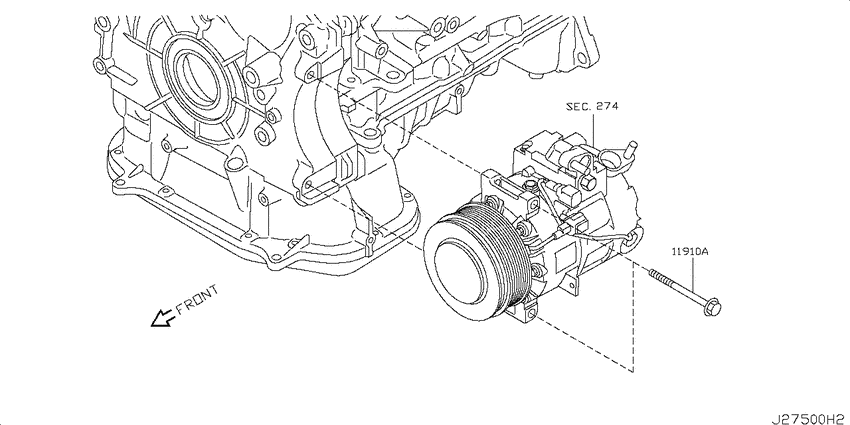 Compressor mounting & fitting