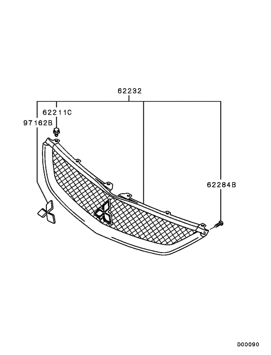 Radiator grille,headlamp bezel