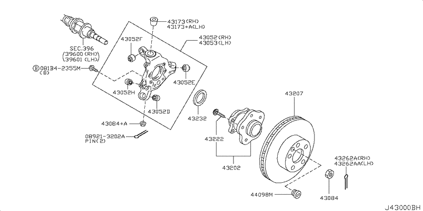 Rear axle