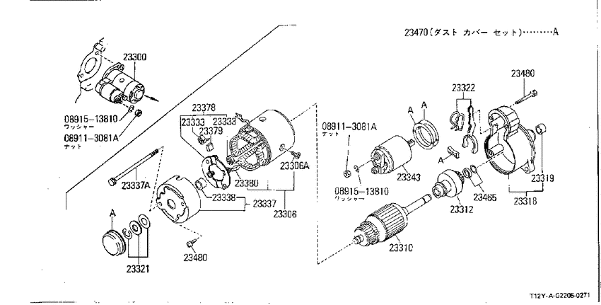 Starter motor