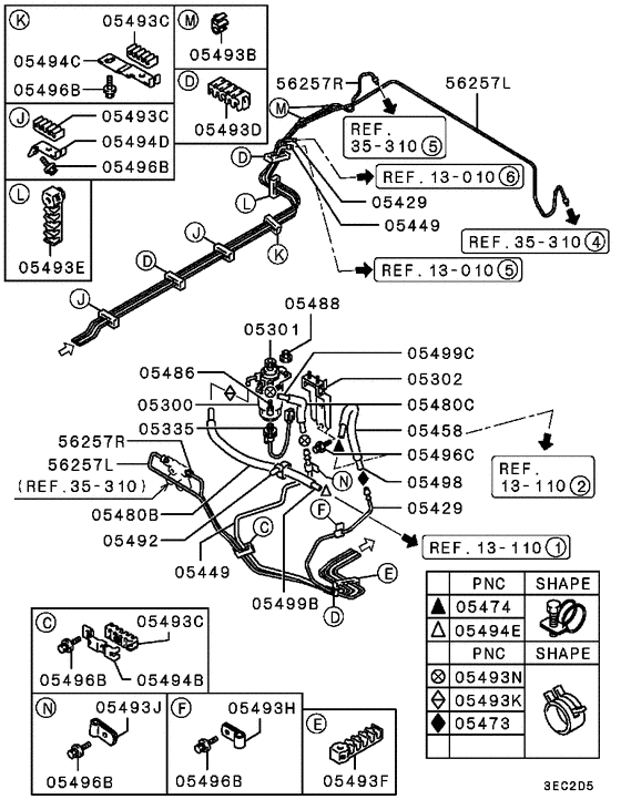 Fuel line & vapor gas control