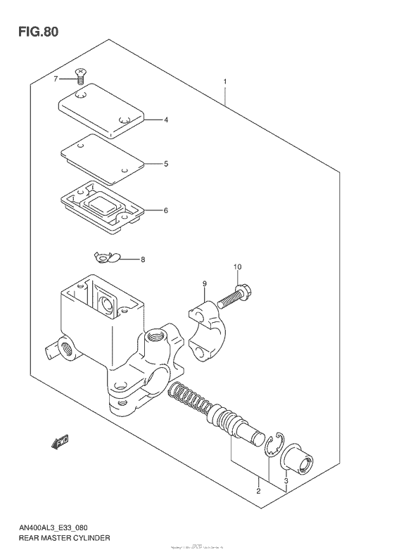 Rear Master Cylinder