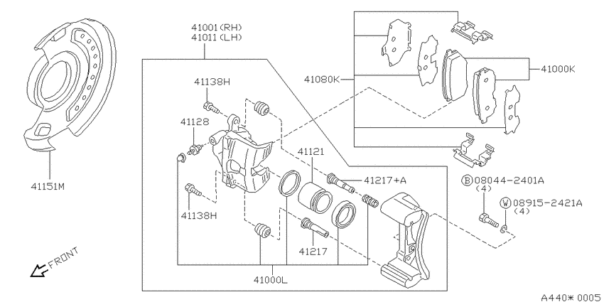 Front brake