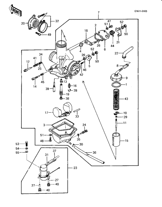 Carburetor/fuel pump