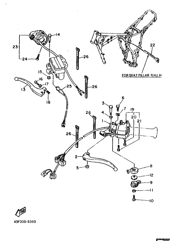 Handle switch & lever