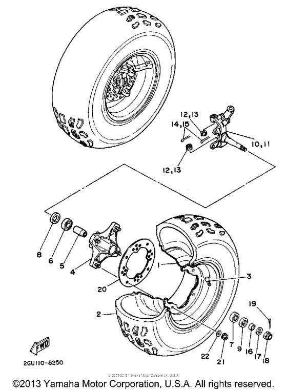 Front wheel