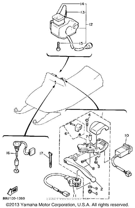 Handle switch & lever