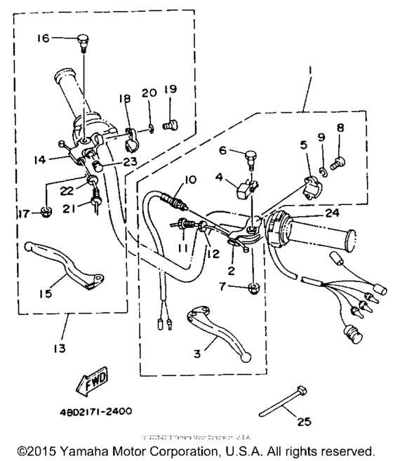 Handle switch & lever