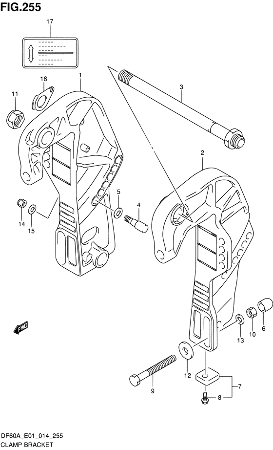Clamp bracket