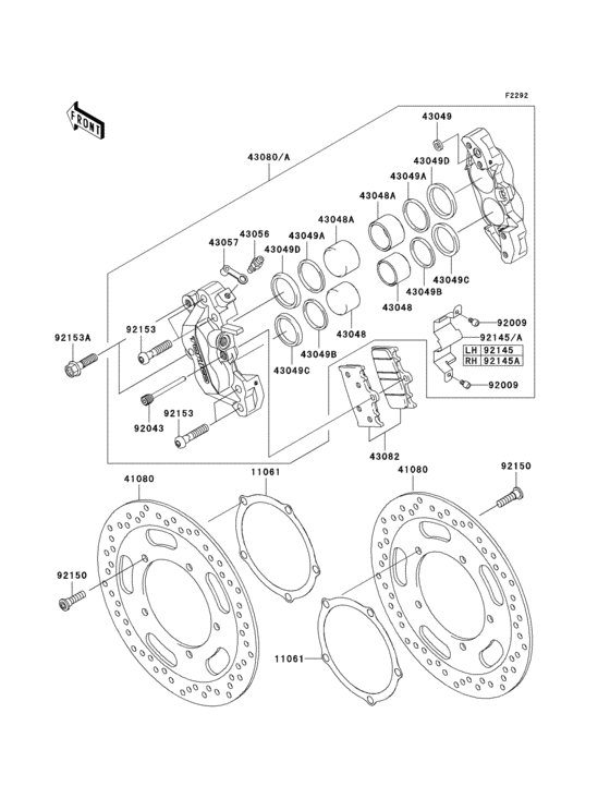 Front brake