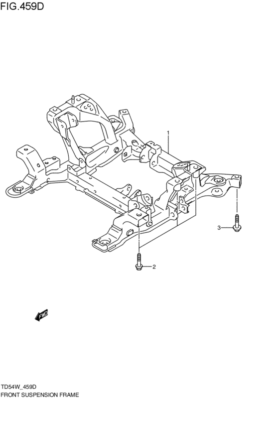 front suspension frame