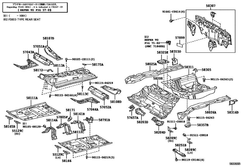Floor Pan & Lower Back Panel