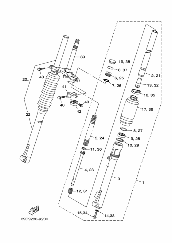 Front fork