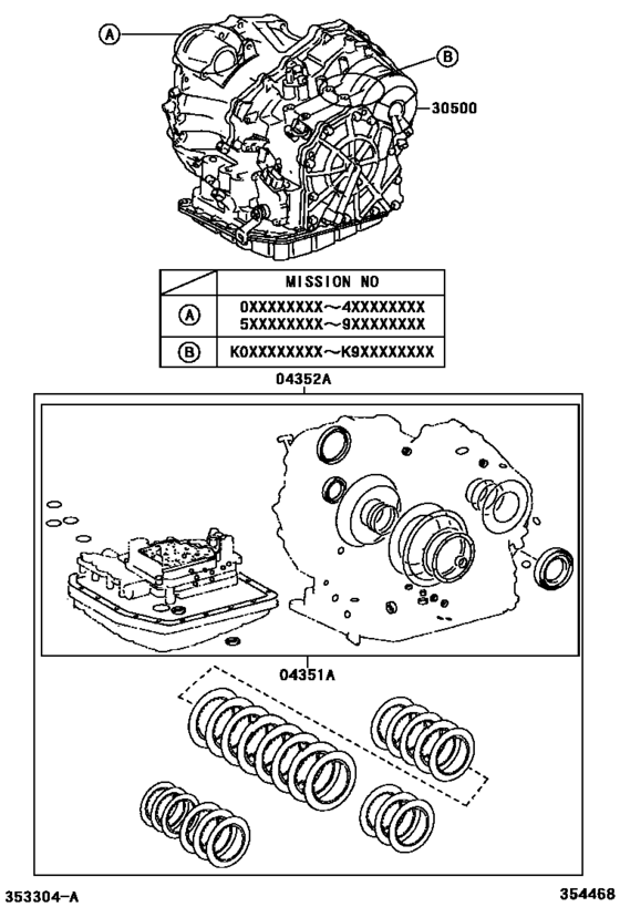 Transaxle Or Transmission Assy & Gasket Kit (Atm)