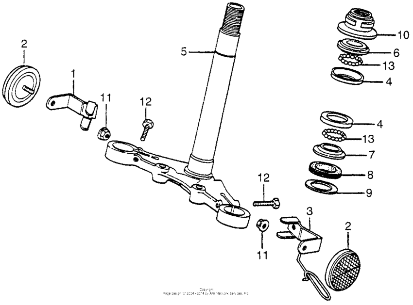 Steering stem