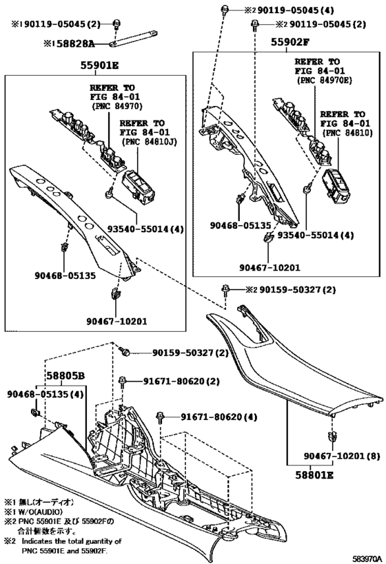 Console Box & Bracket