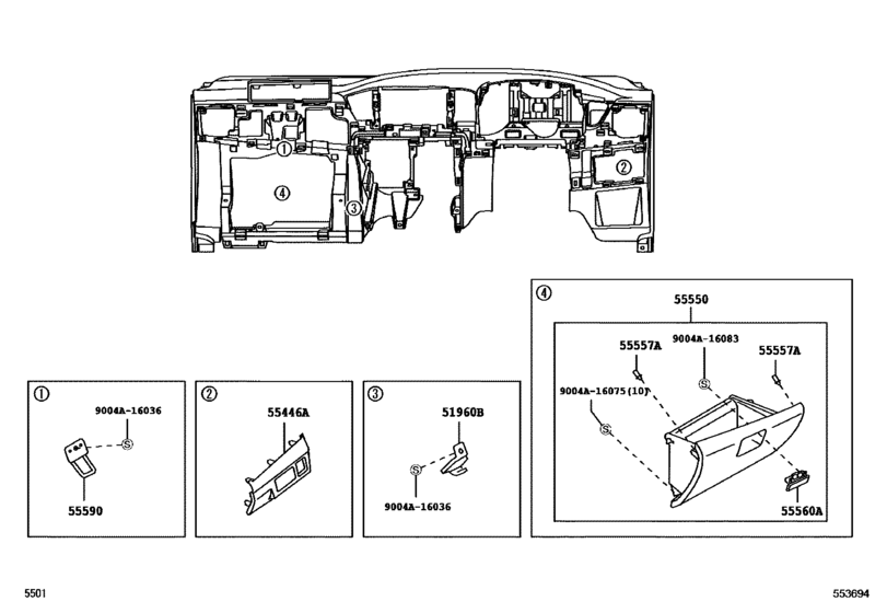 Instrument Panel & Glove Compartment