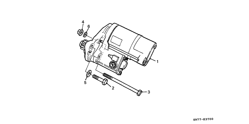 Starter motor