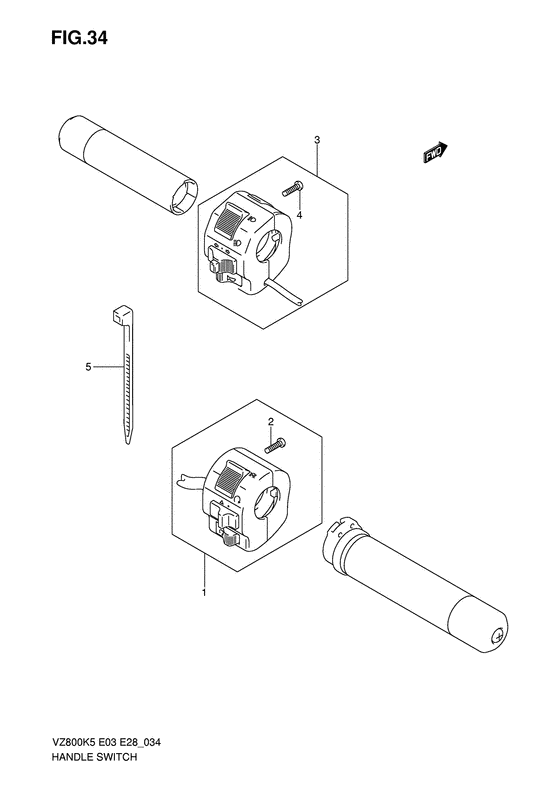 Handle switch