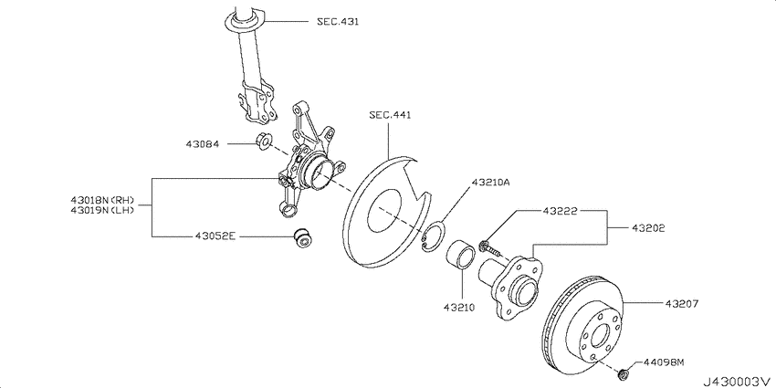 Rear axle