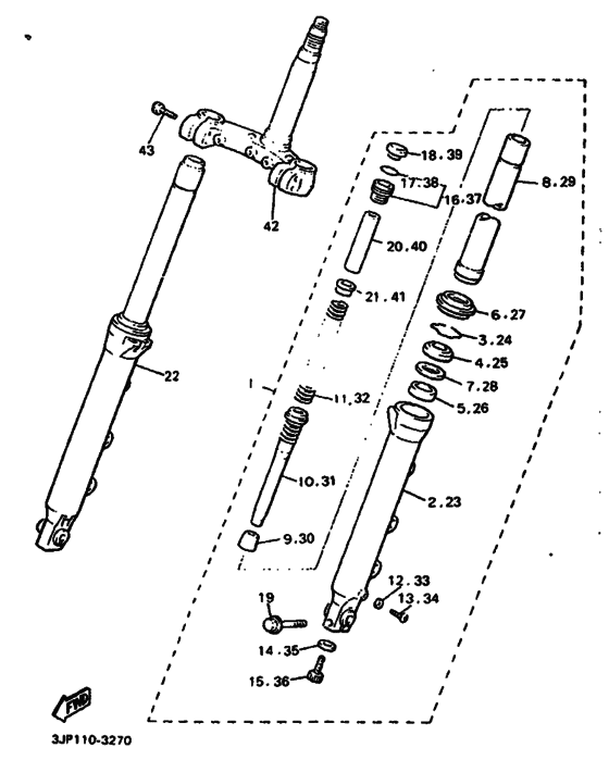 Front fork