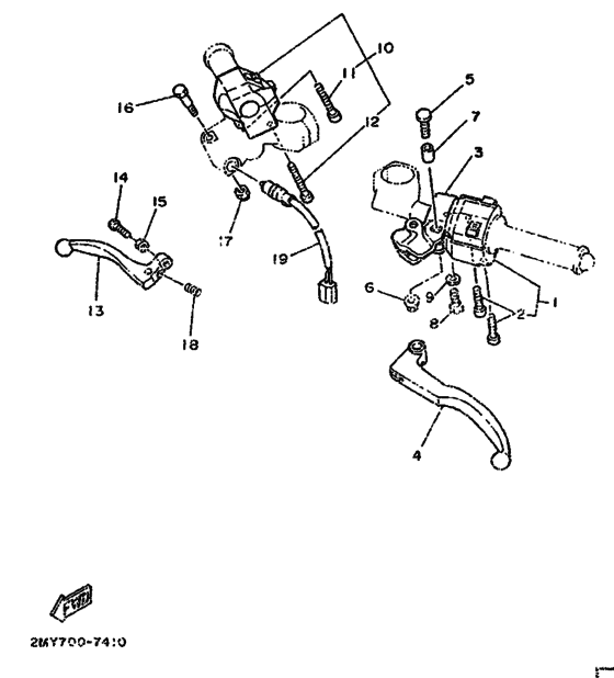 Handle switch & lever
