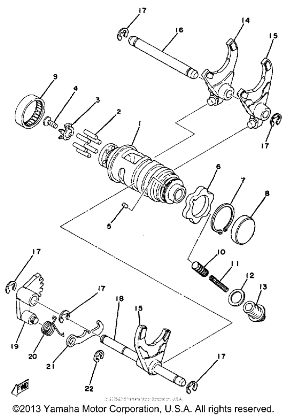 Shift Cam & Fork