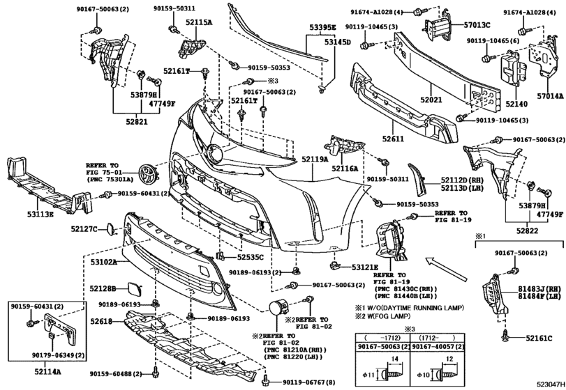 Front Bumper & Bumper Stay