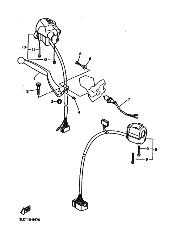 Handle switch & lever