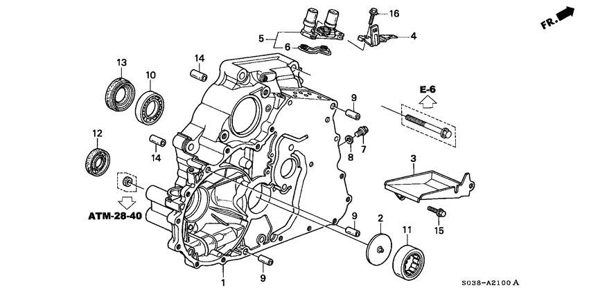 Torque converter housing