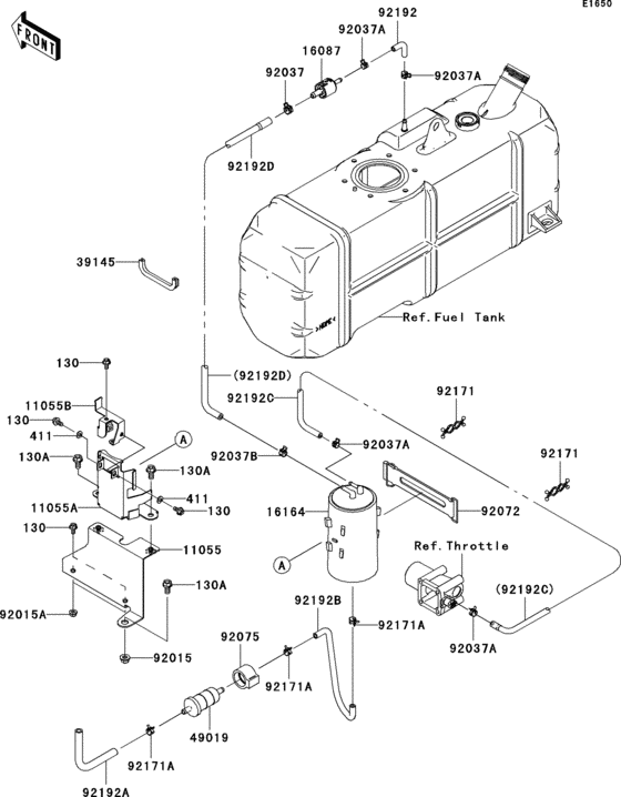 Fuel evaporative system(1/2)(ca)