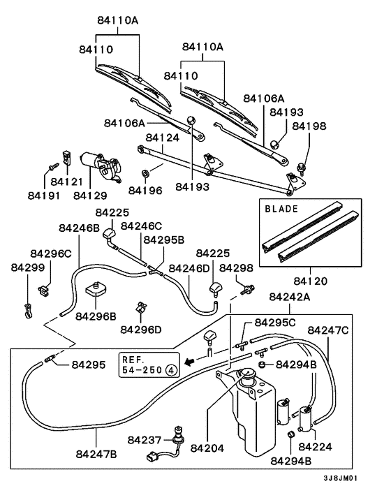 Windshield wiper & washer