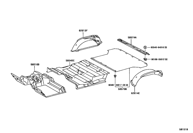 Floor Mat & Silencer Pad