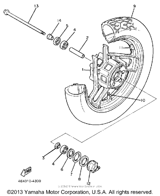Front wheel