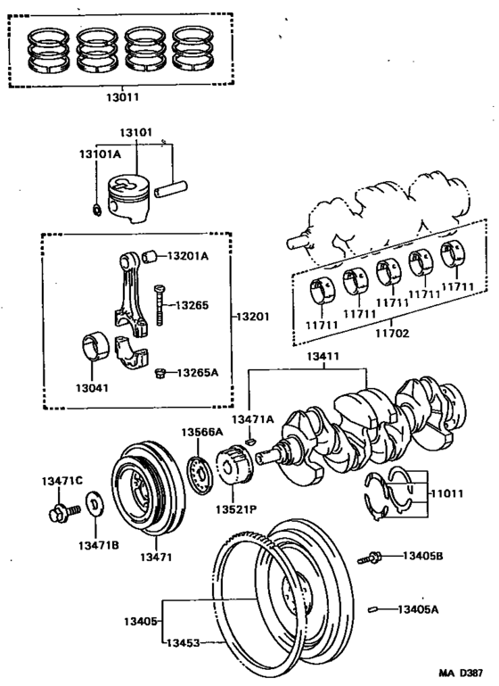 Crankshaft & Piston