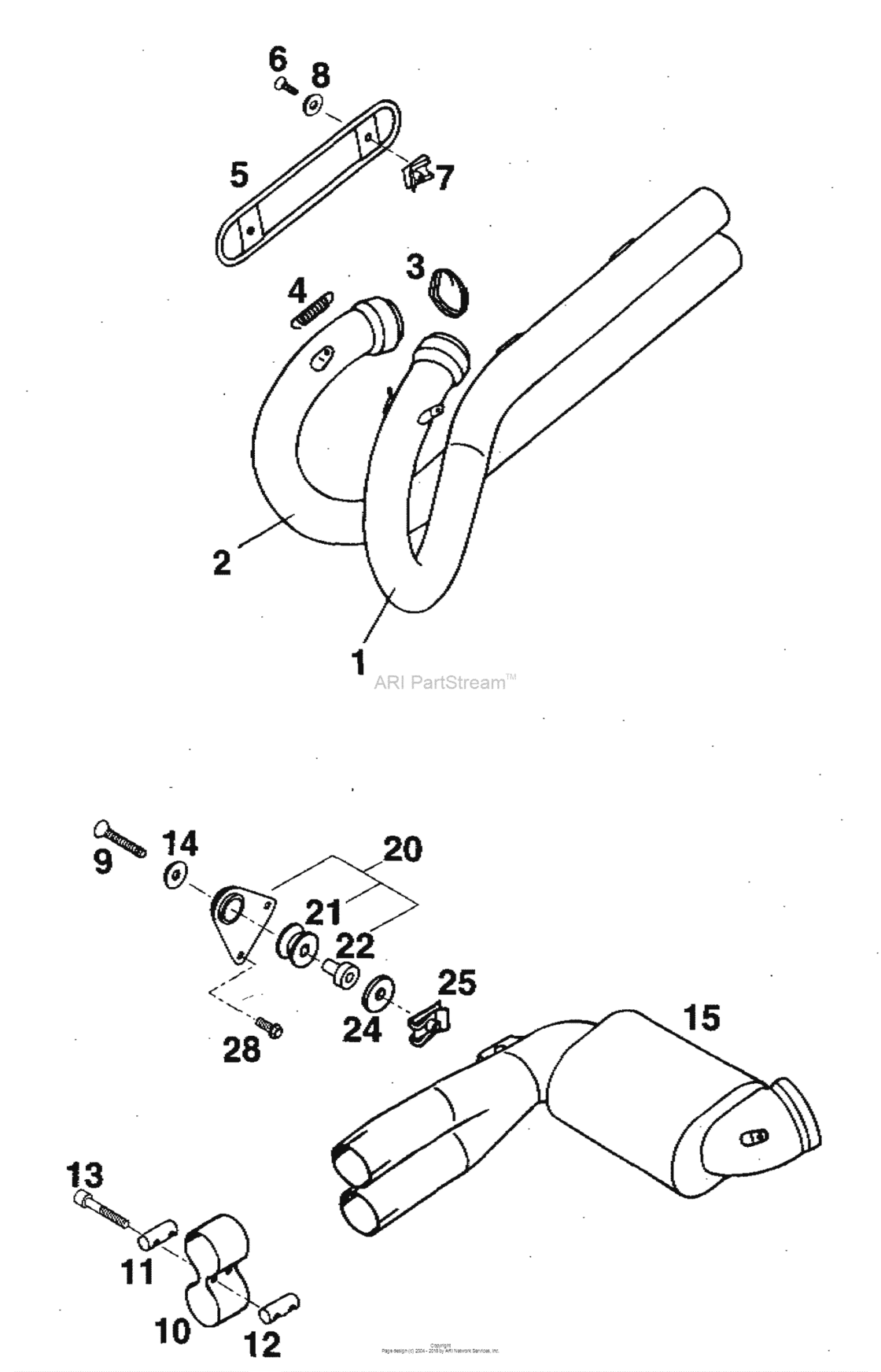 Pipe, Pre-Silencer