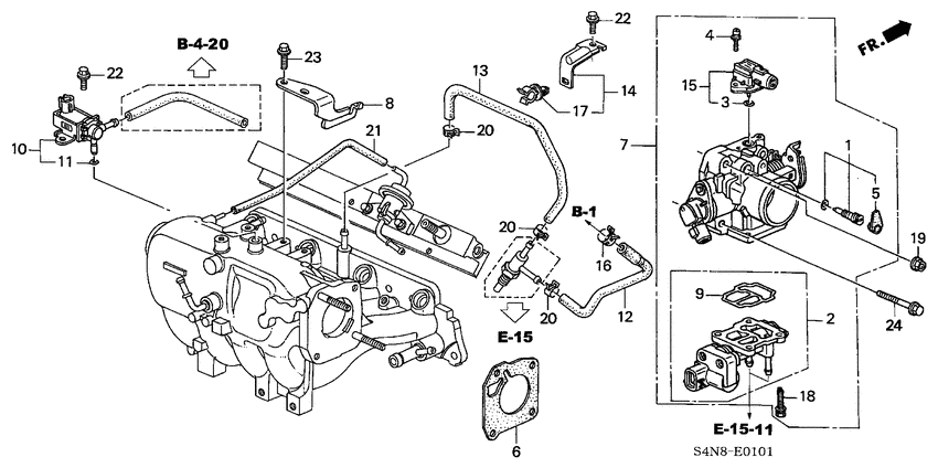 Throttle body